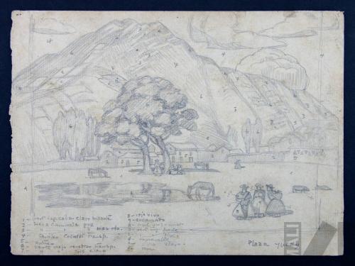 Estudio para 'Plaza de Yucay'