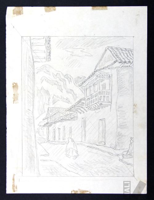 Estudio para 'Calleja de Churín'