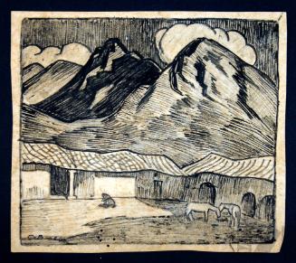 Plaza de pueblo cusqueño