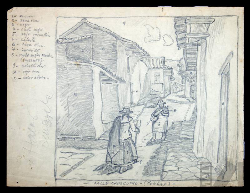 Calle Cruzcucho, Yungay