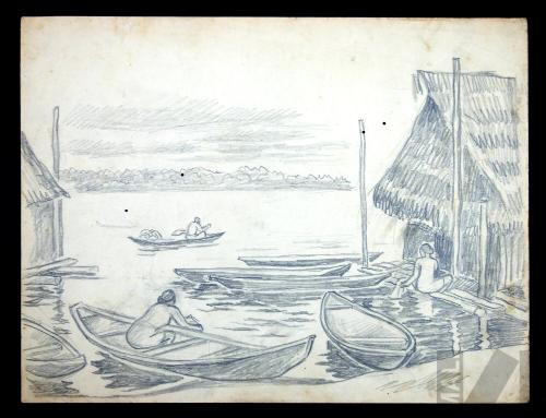 Estudio de paisaje amazónico