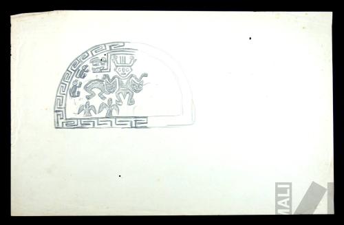 Estudio de motivo precolombino