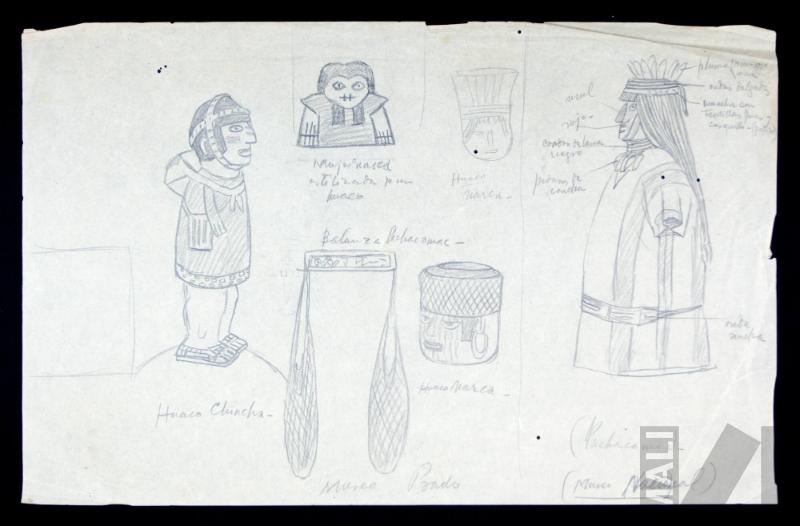 Estudio de objetos precolombinos del Museo Nacional