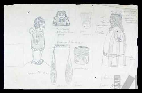 Estudio de objetos precolombinos del Museo Nacional