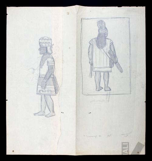 Estudio de personajes precolombinos