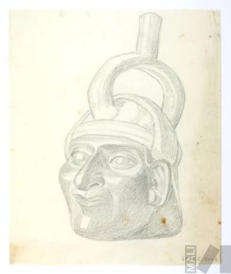 Estudio de botella Mochica