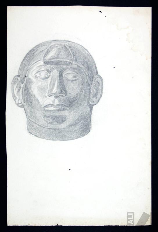 Estudio de cabeza Mochica