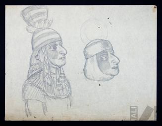 Estudio de cabezas Mochica