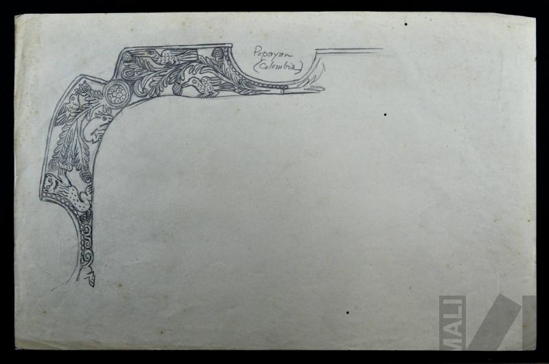 Estudio de ornamentación procedente de Popayán