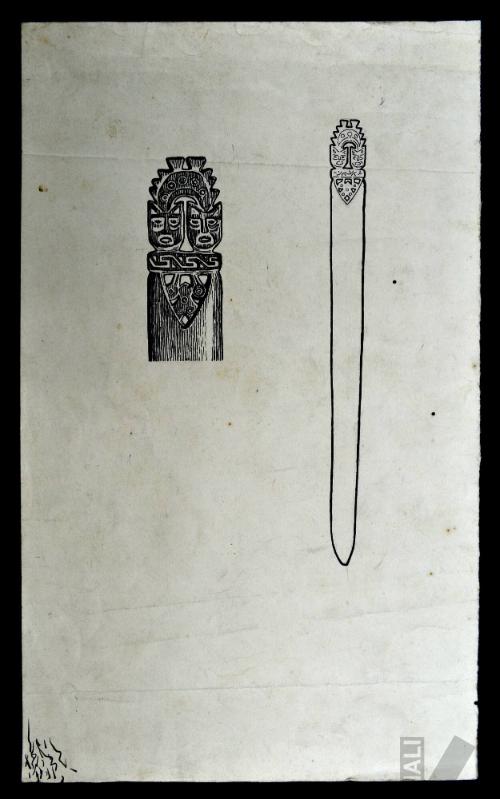 Estudio de objeto precolombino