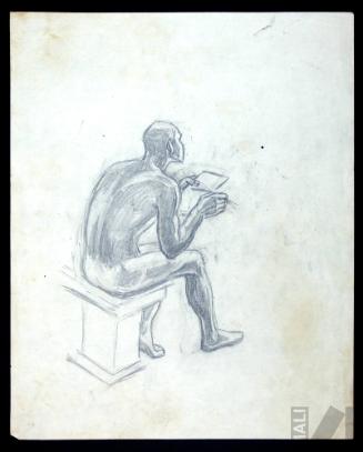 Estudio para el mural 'El rescate de Atahualpa'