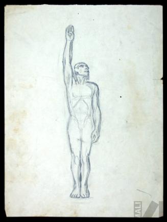 El Inca, estudio para el mural 'El rescate de Atahualpa'