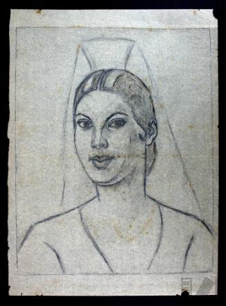 Estudio para retrato de mujer