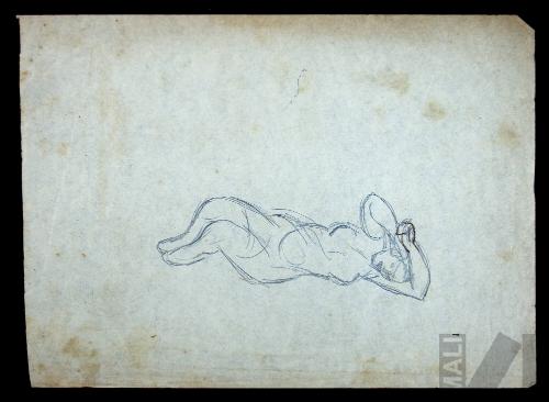 Estudio de desnudo femenino