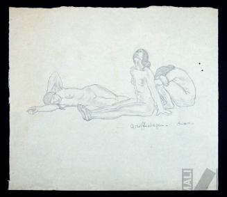 Estudio de desnudos femeninos