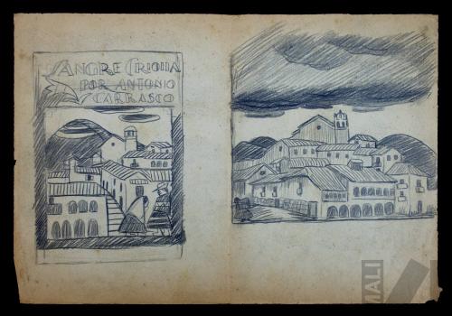 Diseño de carátula para 'Sangre criolla' de Antonio Carrasco