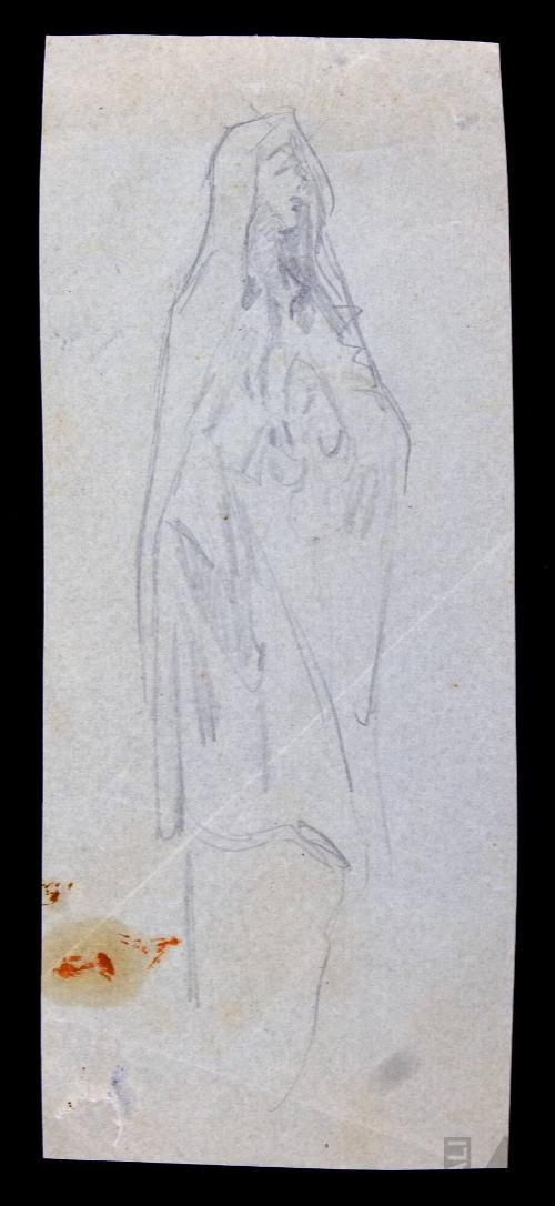 María, según 'La Crucifixión' de El Greco