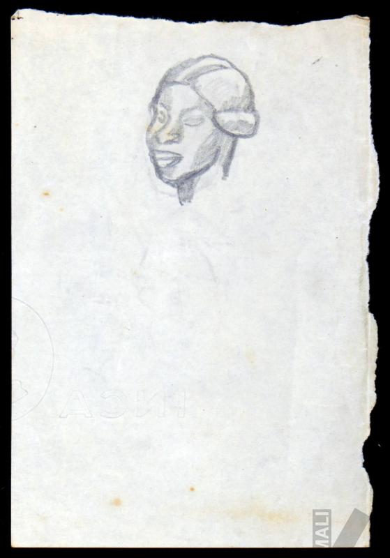 Estudio de rostro femenino