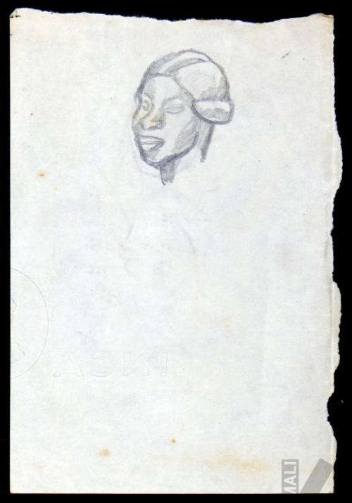 Estudio de rostro femenino