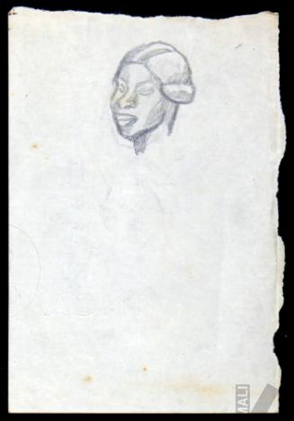 Estudio de rostro femenino