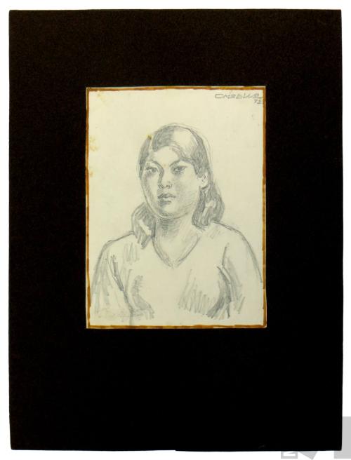 Estudio para retrato de mujer