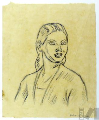 Estudio para retrato de Ana María Siles de Sánchez