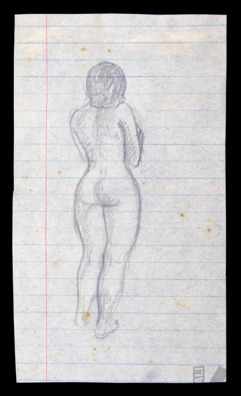 Estudio de desnudo femenino