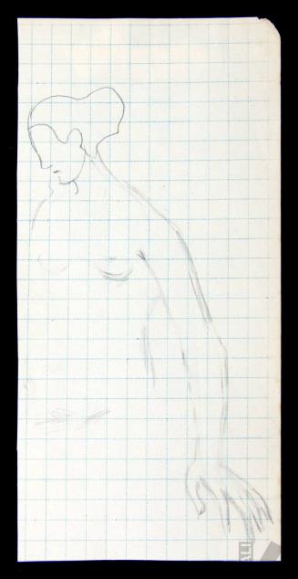 Estudio de 'Betsabé con la carta de David', según Rembrandt