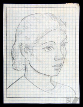 Estudio para retrato de mujer