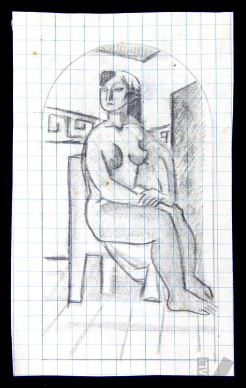 Estudio de desnudo femenino