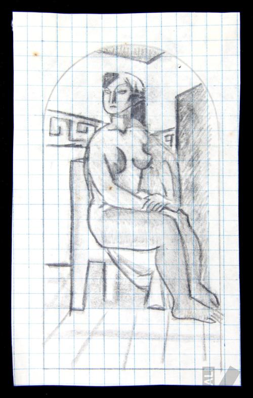 Estudio de desnudo femenino