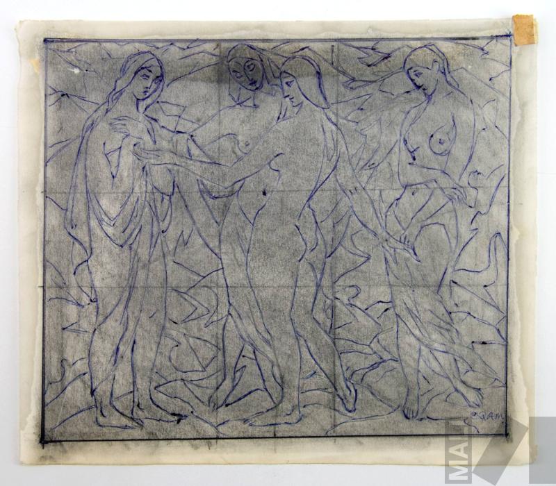 Estudio para 'Las cuatro estaciones'